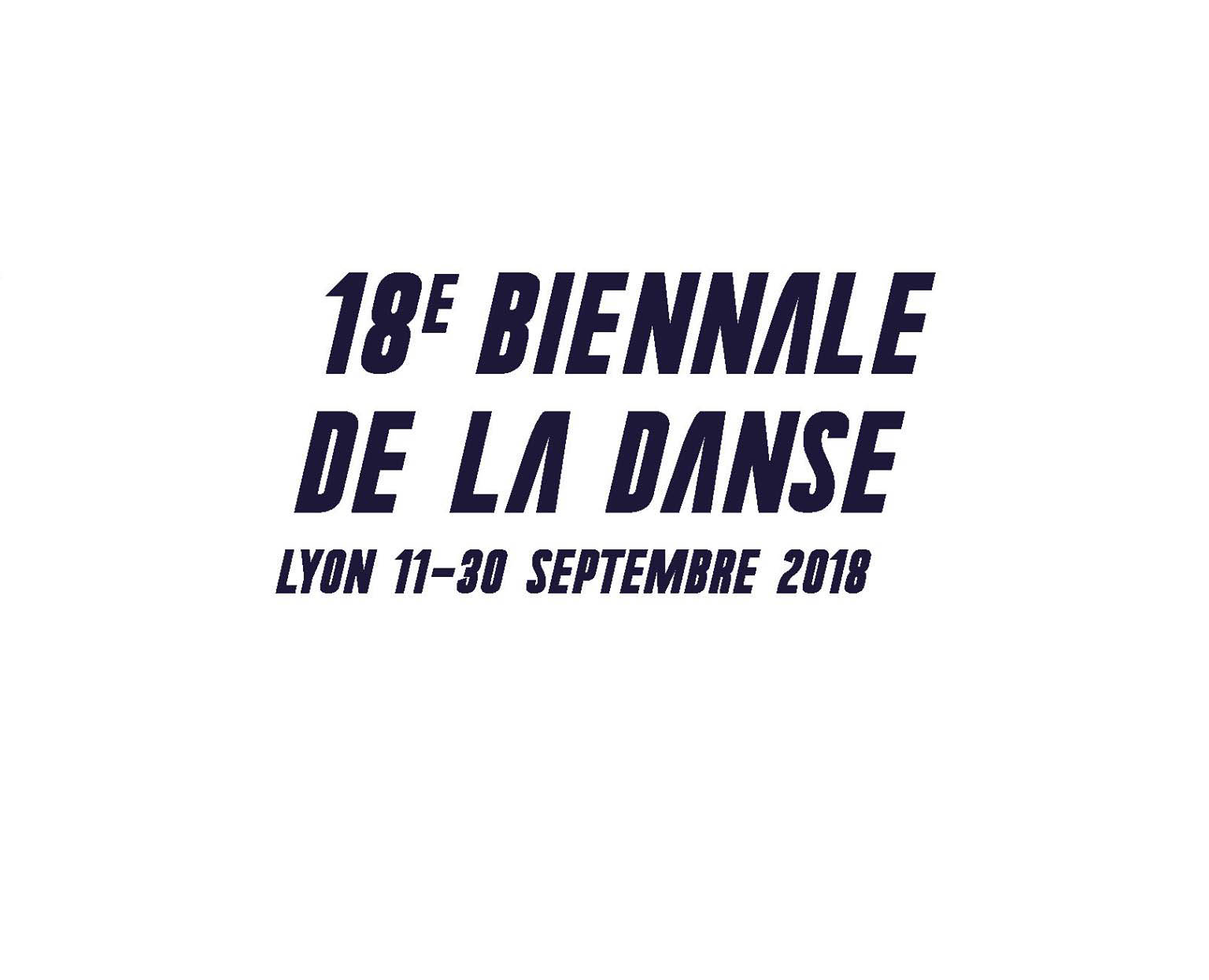 Biennale de la Danse 2018