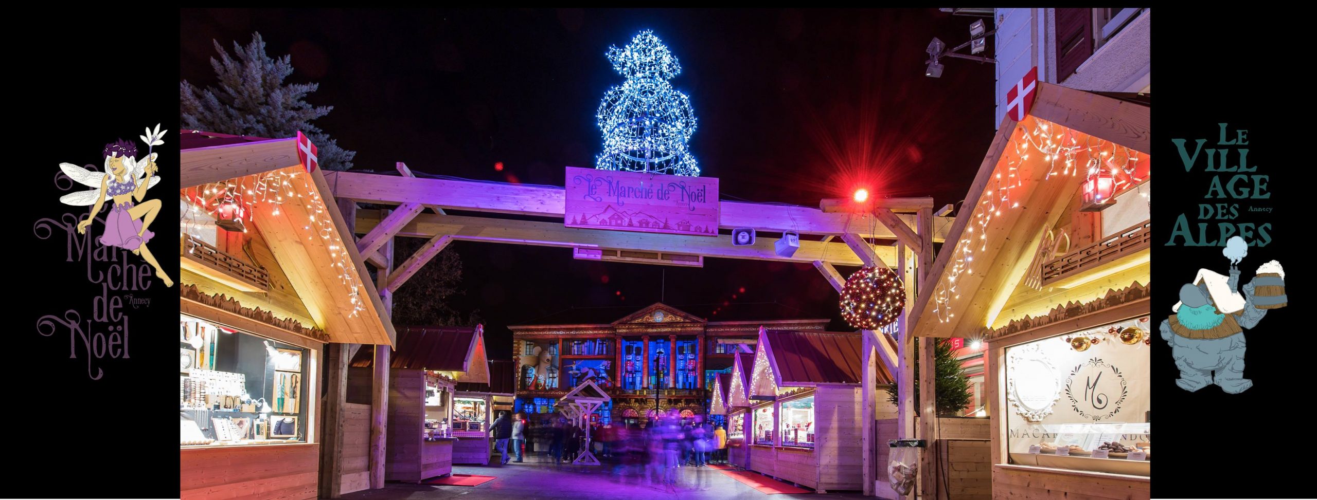 Marché de Noël d’Annecy 2019